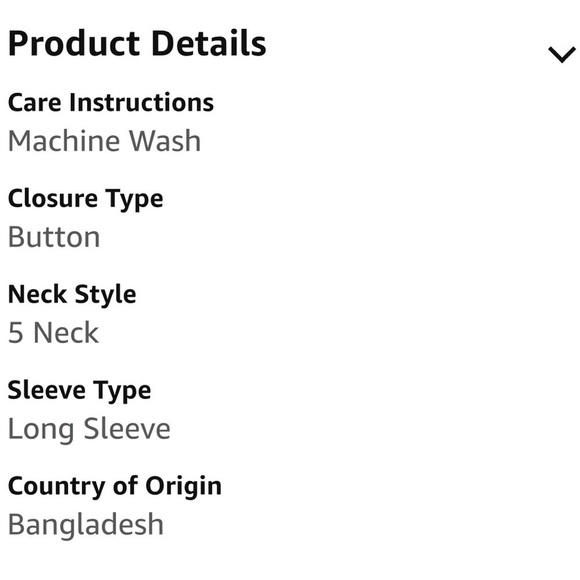 UNLISTED A KENNTH COLE PRODUCTION BLACK BUTTON FRONT DRESS SHIRT 5XL TALL NEW - Picture 4 of 4